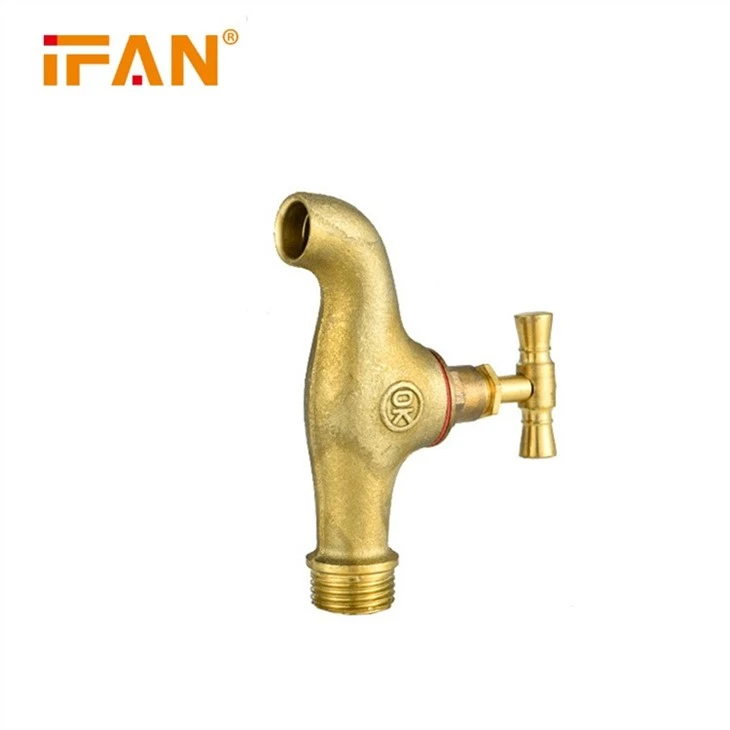 Brass Bibcock For Water Control