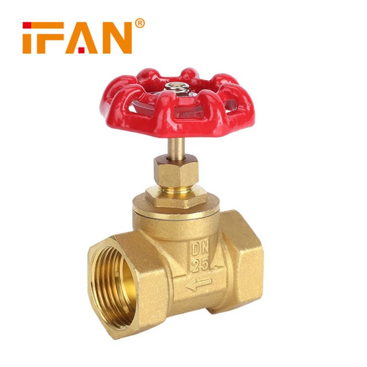 Daqs Personalizzat Kulur Brass Gate Valve