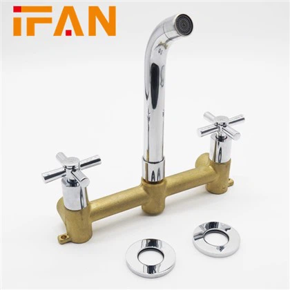 Faucet tal-banju tal-kamra tal-banju tal-fidda